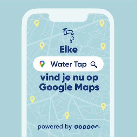 Elke Water Tap vind je nu op Google Maps